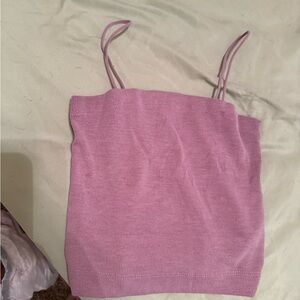Purple Knit Women's Top